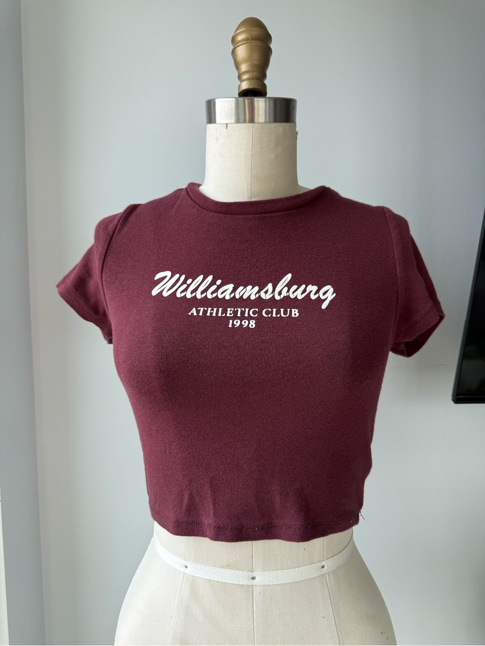 Garage Williamsburg Athletic Club Cropped Tee